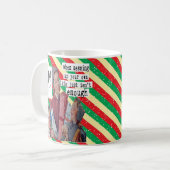 Funny Christmas Mug Best Friend "Parenting..." (Devant gauche)