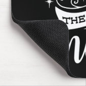 Funny Christmas Naughty Is The New Nice Monogram T Muismat (Hoek)