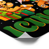 Funny Christmas Nurse Did You Try Icing It_ Ginger Poster (Hoek)