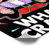 Funny Christmas Nutcracker Men Kids Teen Boys What Poster (Hoek)