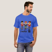 Funny "Christmas" Nutcrackers Crushin It T-shirt (Voorkant volledig)