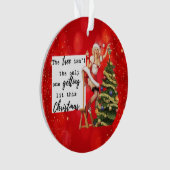 Funny Christmas Ornament Retro Best Friend Lit (devant)