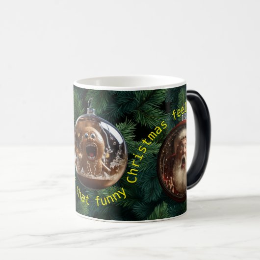 Funny Christmas Panic Mok (Voorkant rechts)