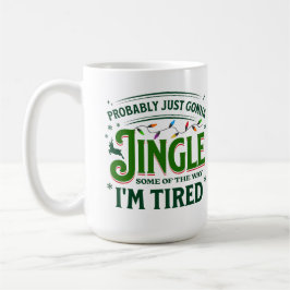 Funny Christmas Quote Holiday Humor Lazy Festive  Koffiemok