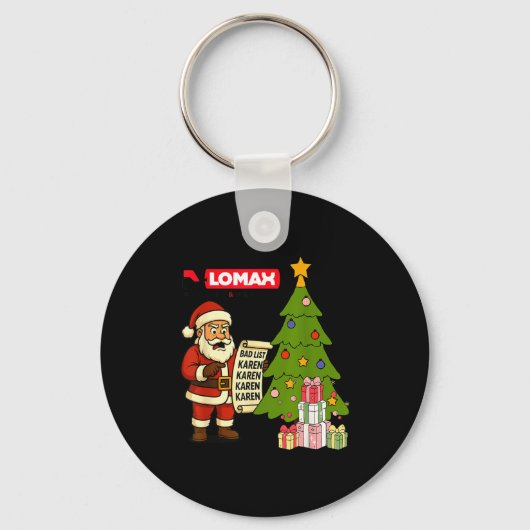 Funny Christmas  Sleutelhanger (Voorkant)