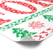 FUNNY CHRISTMAS SWIMMING QUOTES UGLY SWEATER POSTER (Hoek)