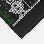 Funny Christmas Tech Suprt Computer T Shirt Fleece Deken (Hoek)