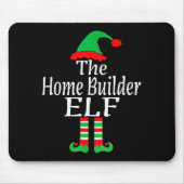 Funny Christmas The Home Builder Elf Developer Arc Muismat (Voorkant)