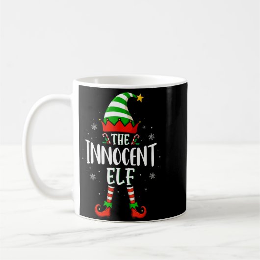 Funny Christmas The Innocent Elf Family Matching X Koffiemok (Links)
