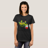 Funny Christmas Turtle It's Fine I'm Fine Everythi T-shirt (Voorkant volledig)