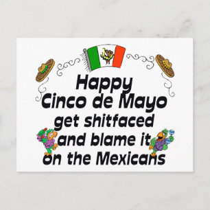 Funny Cinco de Mayo Briefkaart