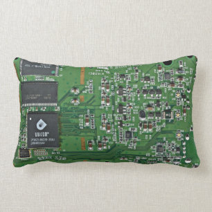 Funny circuit board kussen