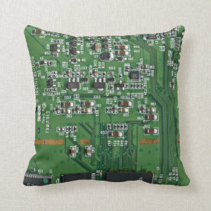 Funny circuit board kussen