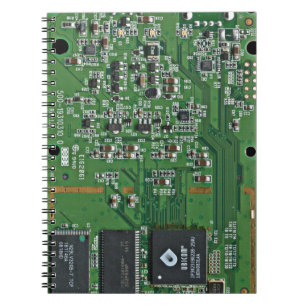 Funny circuit board notitieboek