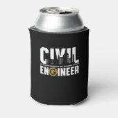 Funny Civil Engineer Civil Engineering student Blikjeskoeler (Blikje Achterkant)