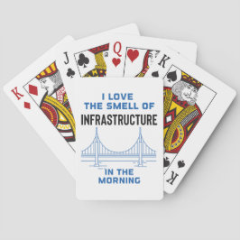 Funny Civil Engineering Bridge Engineer Pokerkaarten