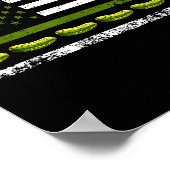 Funny Ckle Cuber Us American Flag For Ckle Lovers  Poster (Hoek)