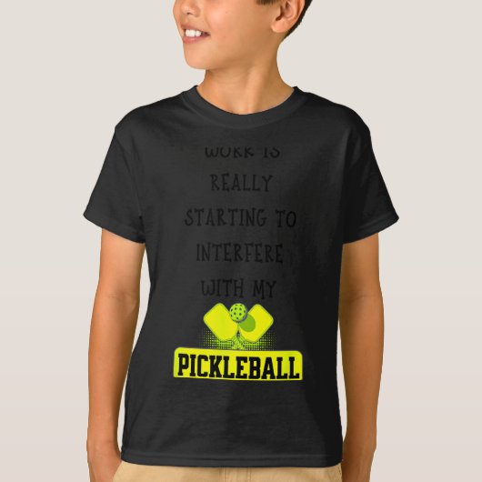 Funny Ckleball Work Quote Ckleball Lover Office Jo T-shirt (Voorkant)