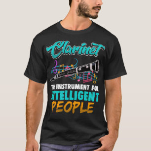 Funny Clarinet Player Gifts for Marching Bands Mem T-shirt
