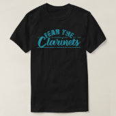 Funny Clarinet Player Matching Costume Gift3 T-shirt (Design voorkant)