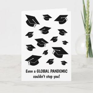 Funny Class of 2023 Pandemic Afstuderen Kaart