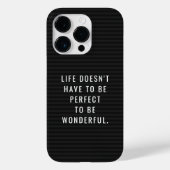 Funny Classic Letter Board Quote — Life Case-Mate iPhone Case (Achterkant)