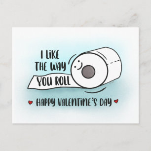 Funny Classroom Valentijnse Toilet Paper Briefkaart