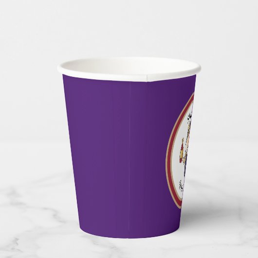 Funny Classy Sassy gepersonaliseerd voor haar verj Papieren Bekers (Rechts)