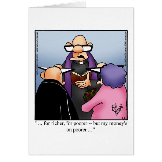 Funny Clergy Appréciation Weekend Card (Devant)