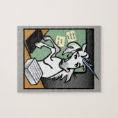 FUNNY CLERICAL GRAPHIC UNICORN VERTICAL PUZZLE (Horizontal)