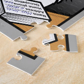 FUNNY CLERICAL GRAPHIC UNICORN VERTICAL PUZZLE (Côté)