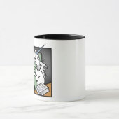 FUNNY CLERICAL UNICORN RINGER MUG (Centre)