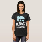 Funny Cloud Computing Design for Programmer Develo T-shirt (Voorkant volledig)