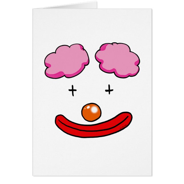 Funny clown (Voorkant)