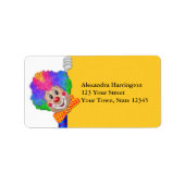 Funny Clown Etiket (Voorkant)