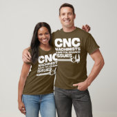 Funny CNC Operator Design for Men Dad Machine T-shirt (Unisex)