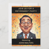 Funny Co-Worker Retirement Party Kaart (Voorkant)