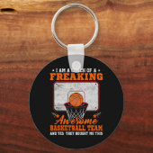 Funny Coach Of Freaking Awesome Sketll Team Ll Tra Sleutelhanger (Voorkant)