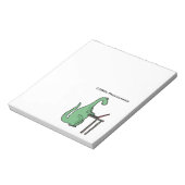 Funny COBOL Programmer Dinosaur Notitieblok (Gedraaid)