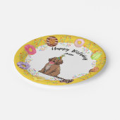 Funny Cockapoo Birthday Party Paper Bord (Gekanteld)