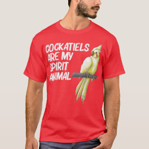 Funny Cockatiel Bird Parrot Lover 9 T-shirt