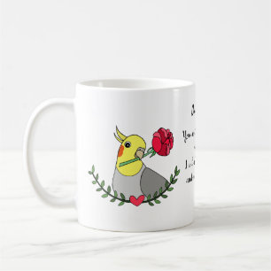 Funny Cockatiel Ma Gift Bird Lover Custom Name Koffiemok