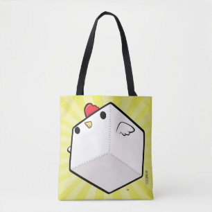 Funny Cockblock canvas tas