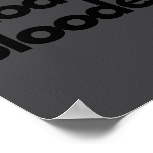 Funny Coder Computer Programmer  Poster (Hoek)