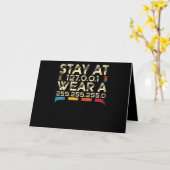 Funny Coding Engineer meme blijf bij 127.0.0.1 Kaart (Gele Bloem)