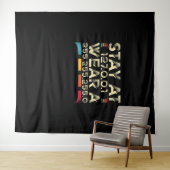 Funny Coding Engineer meme blijf bij 127.0.0.1 Wandkleed (In Situ (horizontaal))