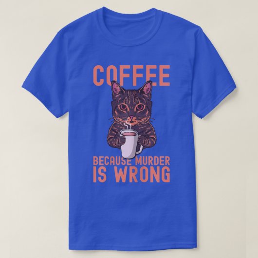 Funny Coffee Cat Mat Kerstmoeder Espresso Kit T-shirt (Design voorkant)