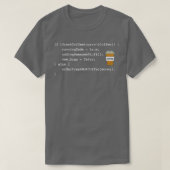 Funny Coffee Coding Programmer Java Developer T-shirt (Design voorkant)