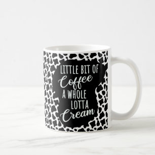 Funny Coffee Cream Koe Print Koffiemok