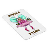 Funny Coffee Fairy Fleximagnet Magneet (Rechterzijde)